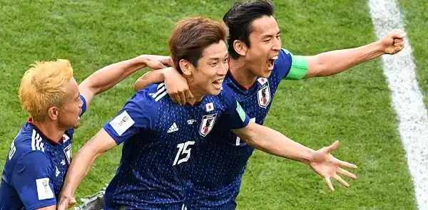 Batacazo japonés: venció 2 a 1 a Colombia