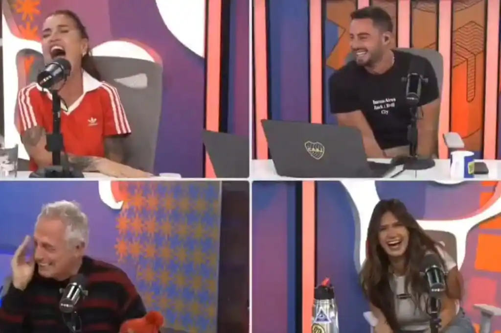 Flor Peña y Marley visitaron Luzu