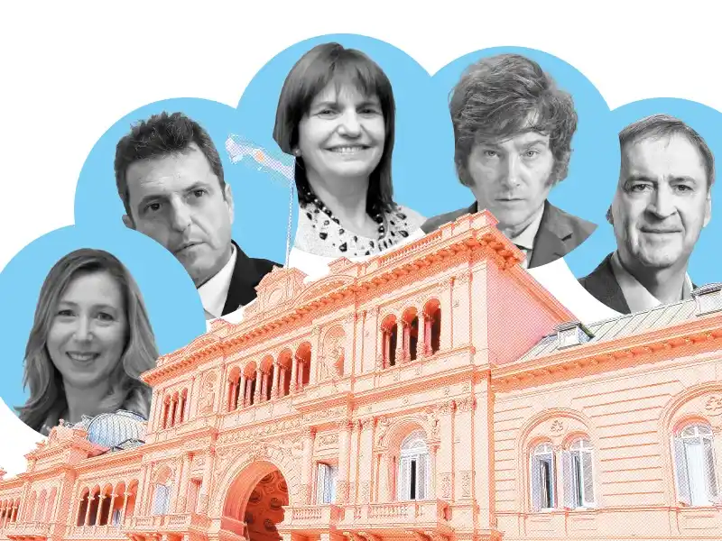 Cinco candidatos se disputan la presidencia de la Nación.