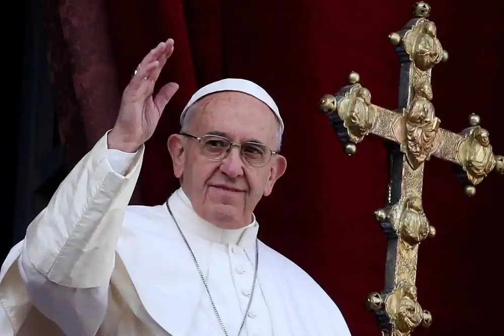 Francisco recibió al presidente de Paraguay