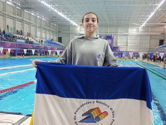 Natación: Valentina Boari brilló en el Torneo Proyección Olímpica Sudamericana en Paraguay