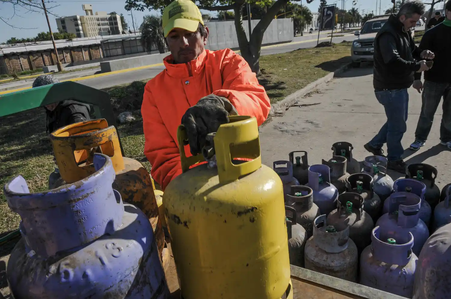 Venta de garrafas de gas a precio diferencial