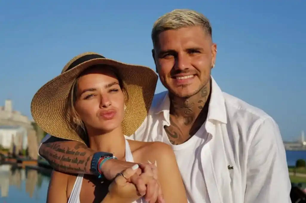 La China Suárez y Mauro Icardi volvieron juntos a la Argentina.(Foto: Gentilezas)