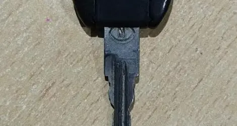 Encotró llave de moto