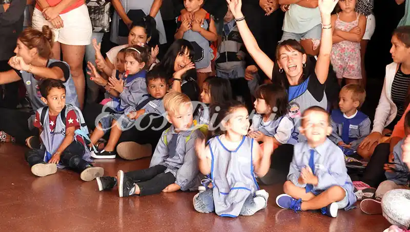 Primer día de clases en el Jardín Lassalle