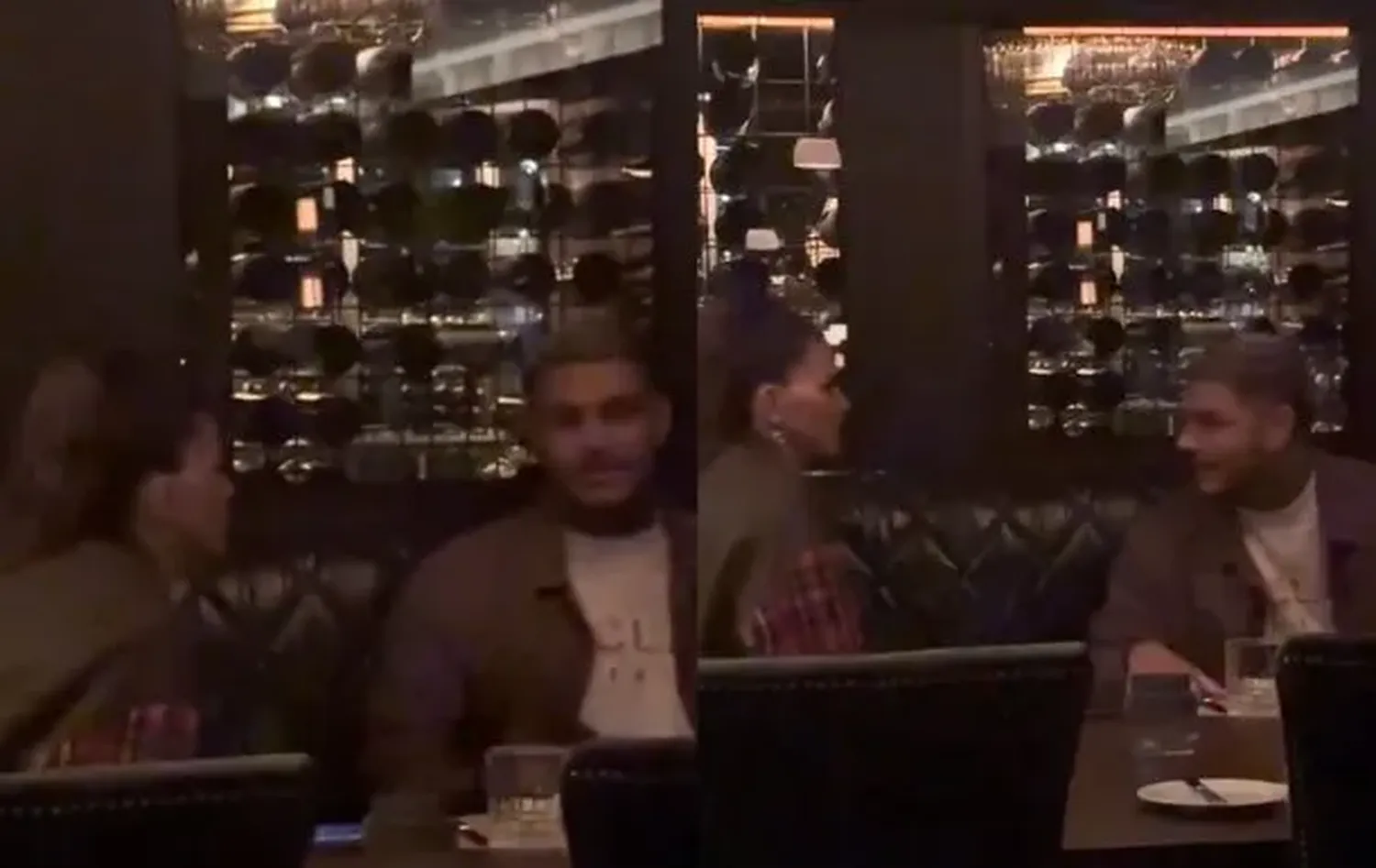 Grabaron a Icardi y la China discutiendo en un restaurante: “Esa mirada me da miedo”