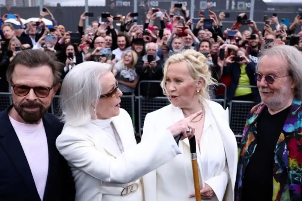 ABBA, fue legendario en la década de los '70 y 80'.