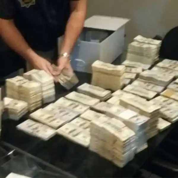 Hallaron más de 6 millones de dólares en las cajas de seguridad de Balcedo
