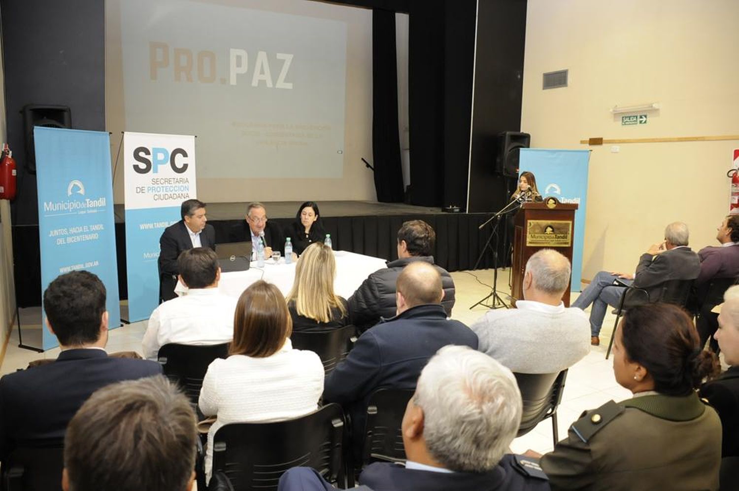 Presentaron un programa en pos de establecer condiciones de convivencia pacífica