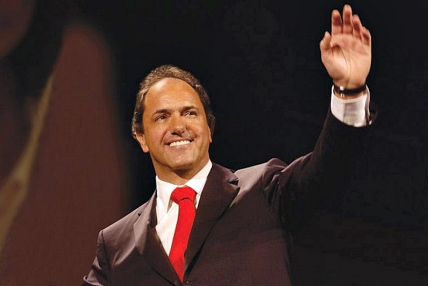 Elecciones 2015: Scioli encabeza acto de campaña en La Plata