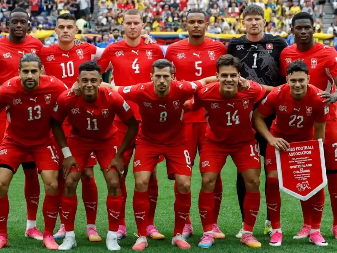 La selección de Suiza buscará meterse en semifinales por primera vez en su historia.