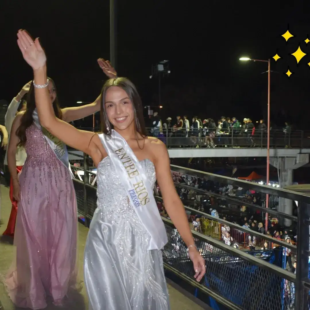 Ernestina Otegui representa a Entre Ríos en la Fiesta Nacional del Estudiante