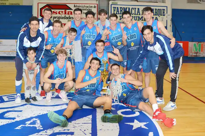 Ferro se consagró campeón del Torneo Interasociativo de básquet