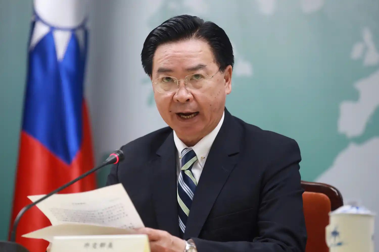 Joseph Wu, canciller taiwanés.