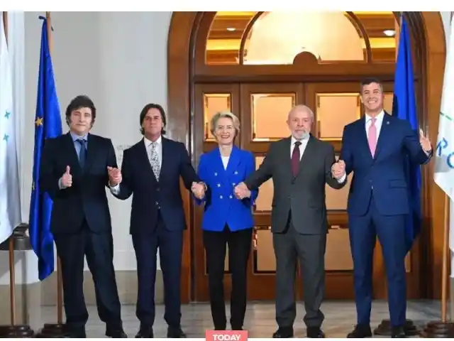 Acuerdo entre integrantes del Mercosur y la Unión Europea.