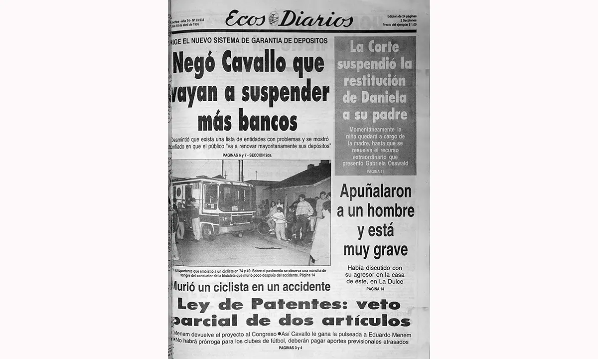 Martes 18 de abril de 1995