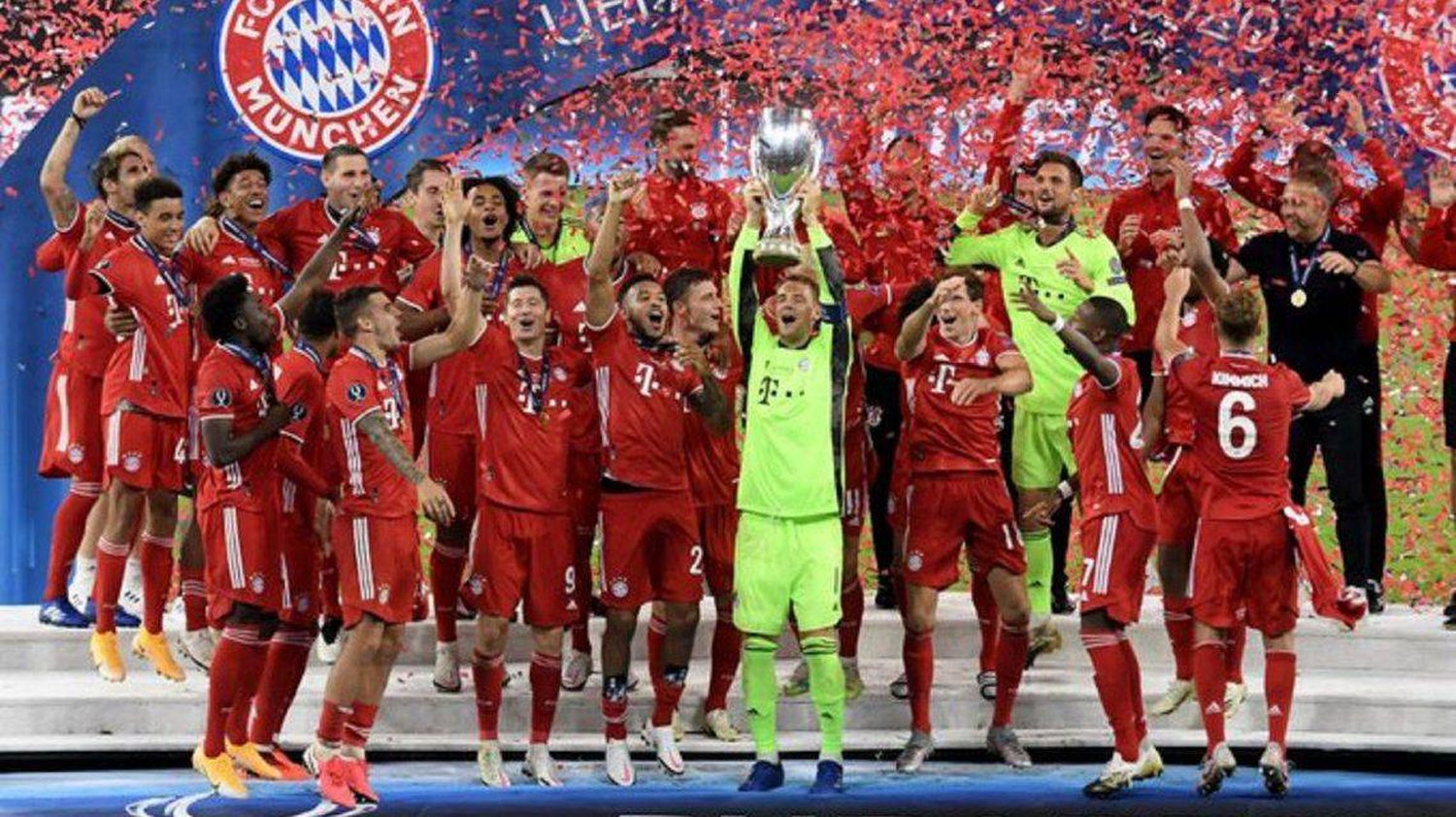 Bayern Múnich venció a Sevilla y se consagró campeón de la Supercopa de Europa