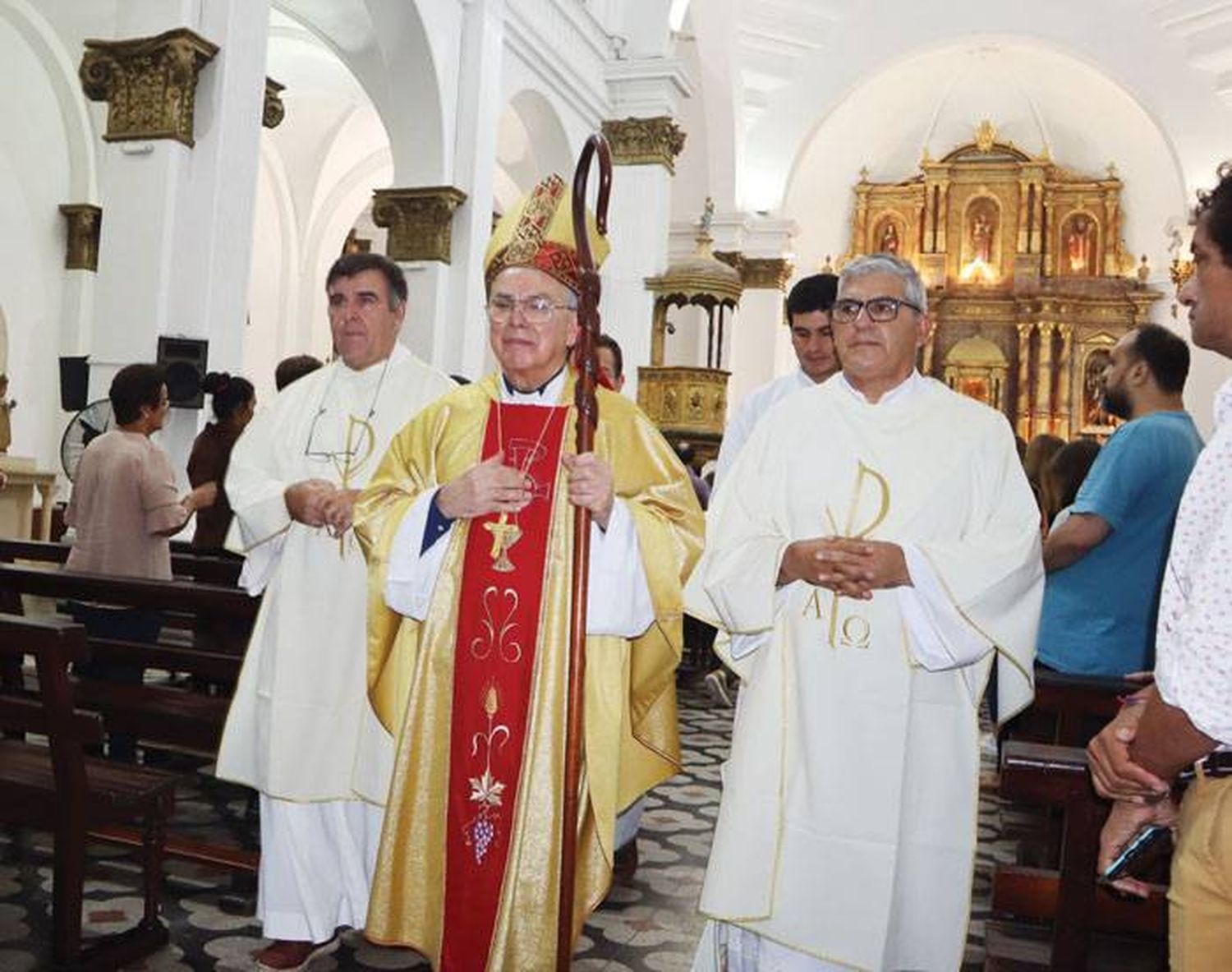 Monseñor Luis Collazuol celebró los 25 años de su ordenación episcopal