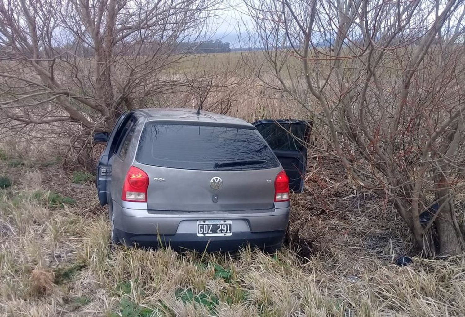 Un matrimonio falleció en un accidente en la Ruta 74, a la altura de Barker