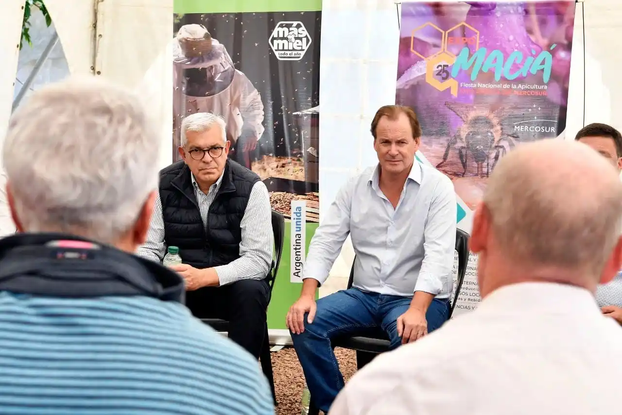 Bordet con Domínguez: “Siempre hemos estado al lado de nuestros productores”