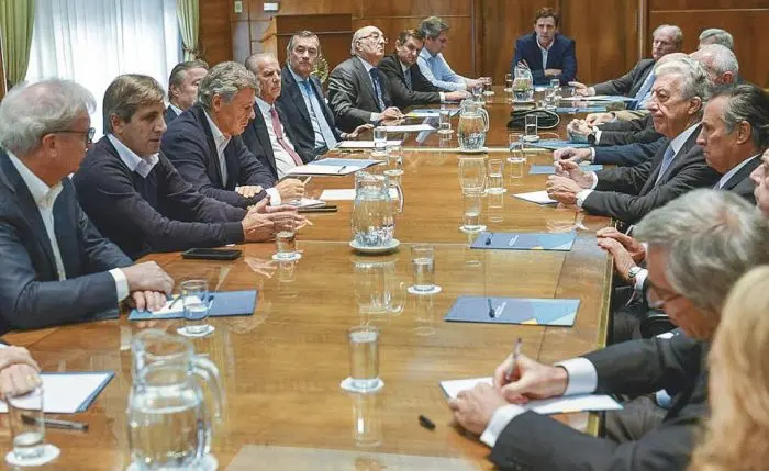 Cabrera y Caputo recibieron apoyo de cámaras empresariales