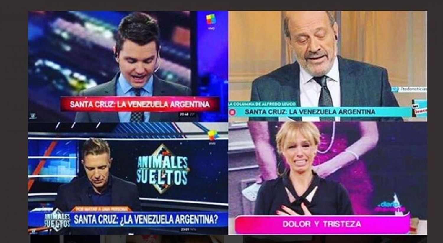 El papelón de Cristina: Mintió con los zócalos y en los programas la defenestraron