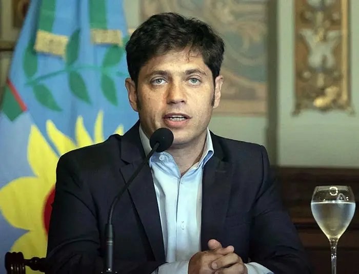 La actividad de Kicillof el martes