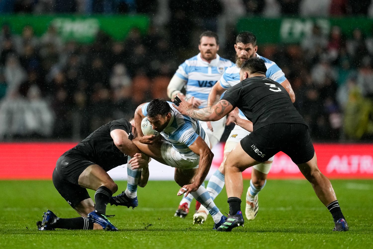 Los Pumas sufrieron el hambre de revancha de los All Blacks