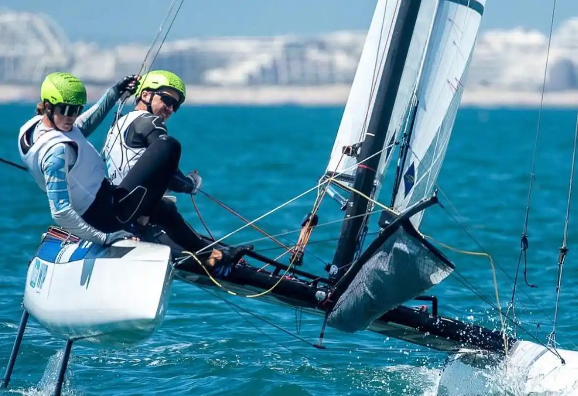 Bosco y Majdalani terminaron cuartos en el Mundial de Nacra 17.