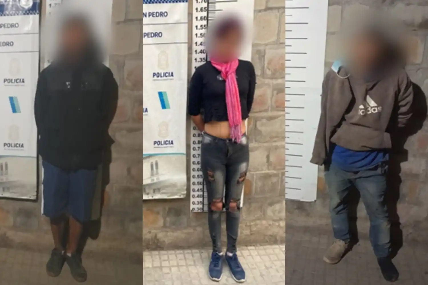 Tres detenidos por distintos conflictos familiares que incluyeron agresión a la Policía