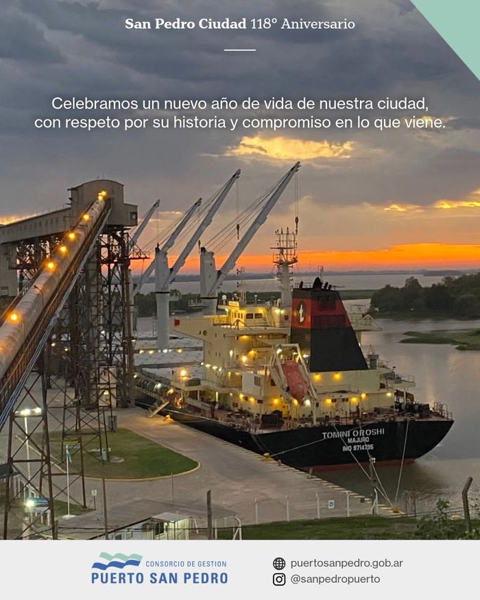 Saludos San Pedro Ciudad - 118° Aniversario - 7