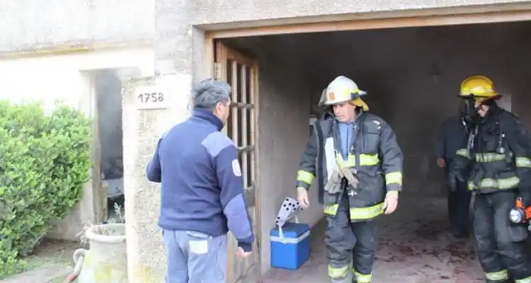 Incendio en una vivienda