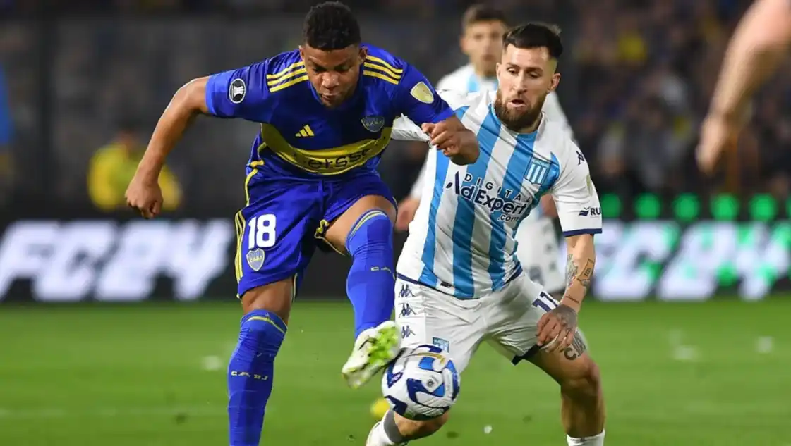 En la Bombonera, Boca y Racing no se sacaron ventaja por los cuartos de final