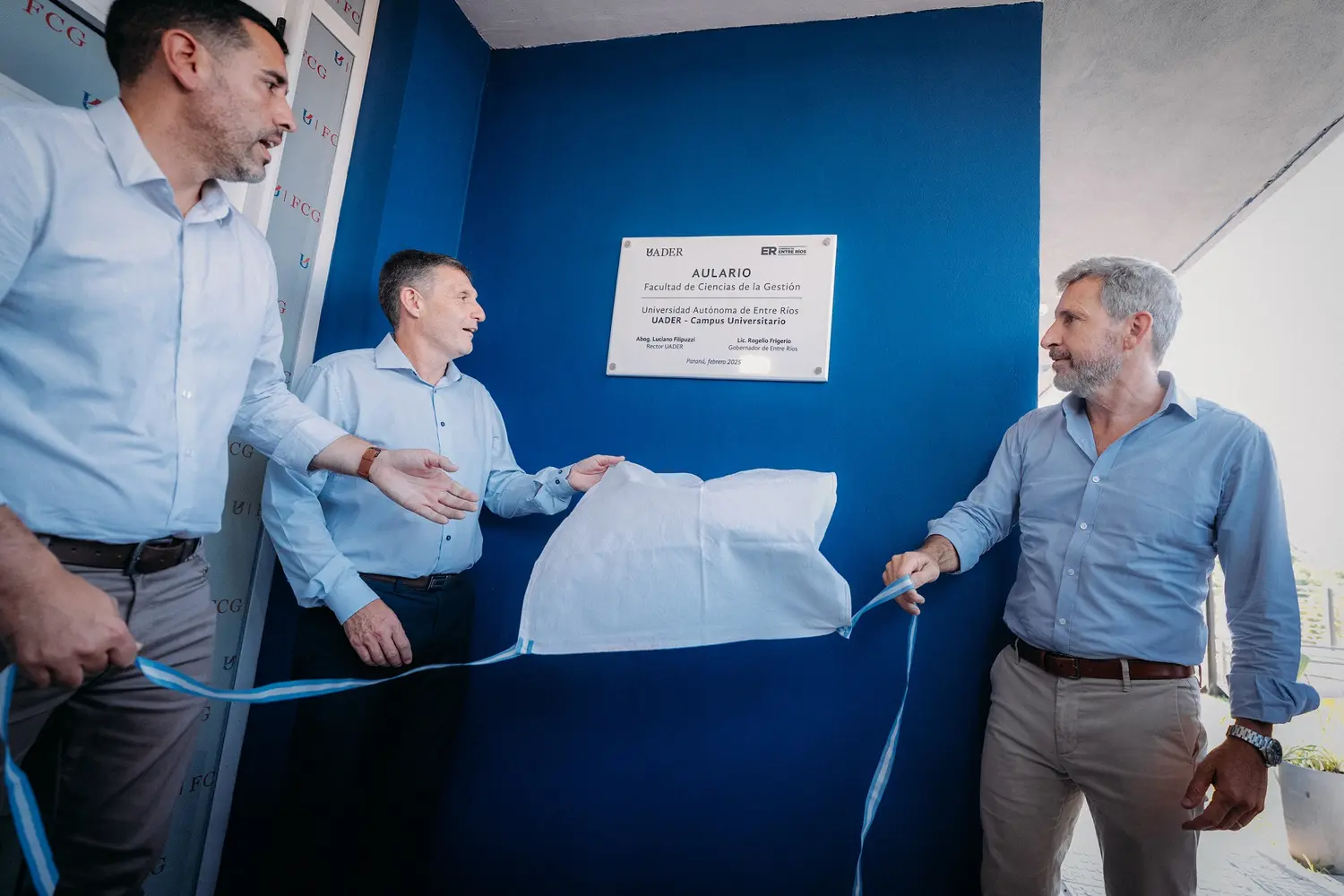 Se inauguró una nueva sección del campus de la Uader, en Paraná