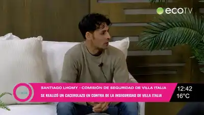 Cansados de los robos, vecinos de Villa Italia reclaman acciones