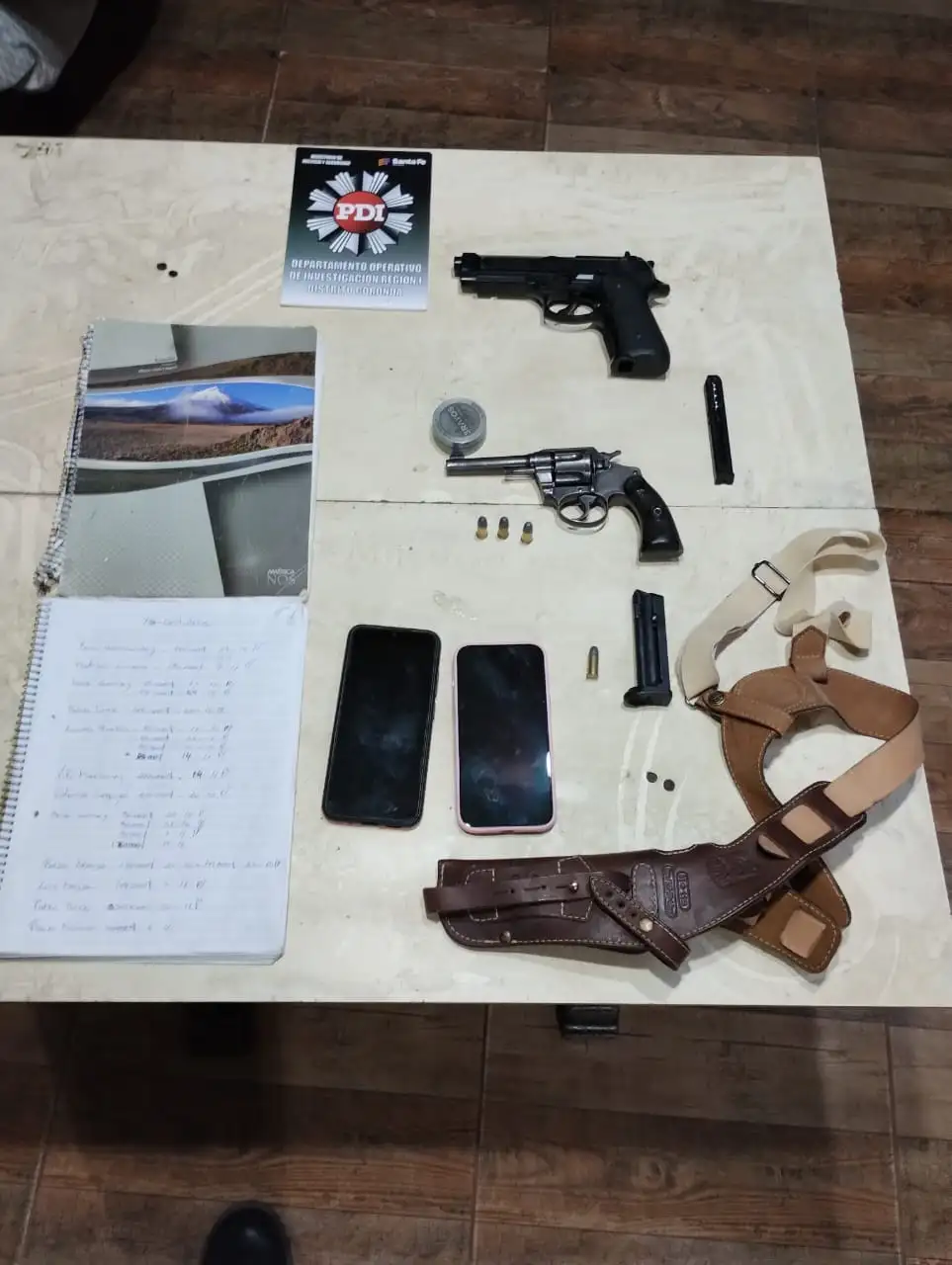 Armas secuestradas