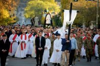 Los fieles renovaron su fe en una nueva Procesión del Santo Entierro