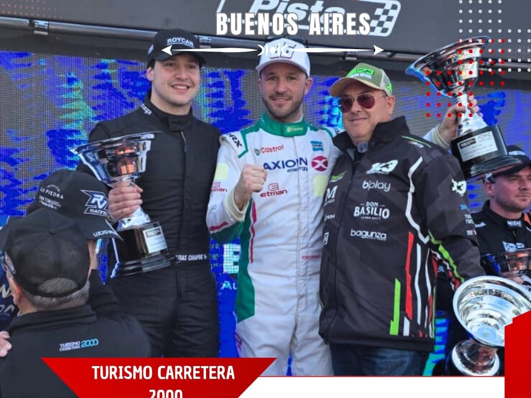 Los Canapino  ganaron la competencia del TC2000 en Bs As.Foto:Velocisimo
