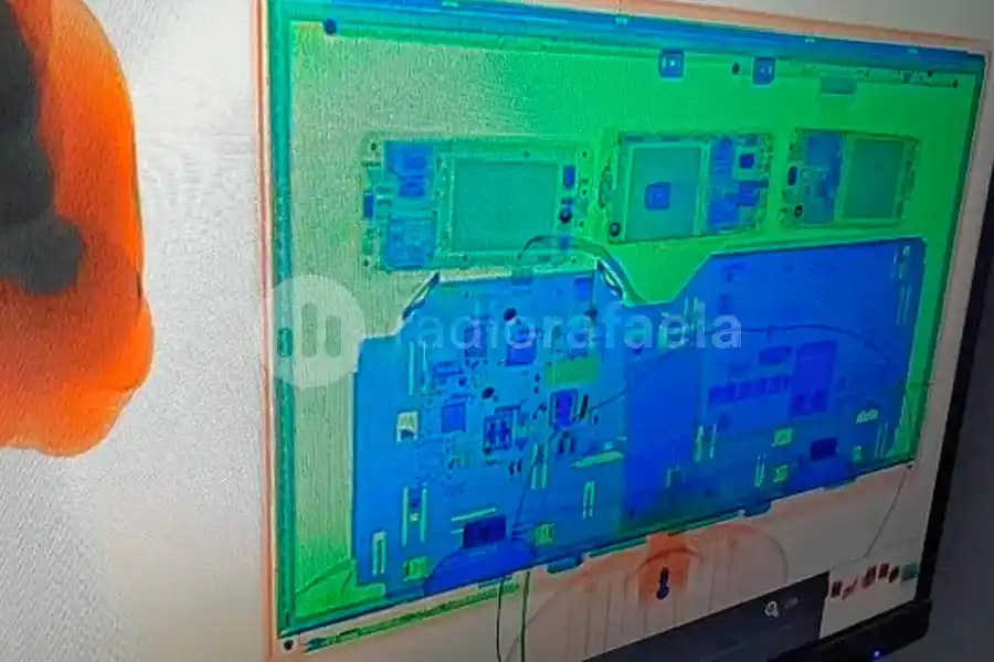 Locura entre los presos por un teléfono: intentaron pasar cuatro celulares dentro de un televisor