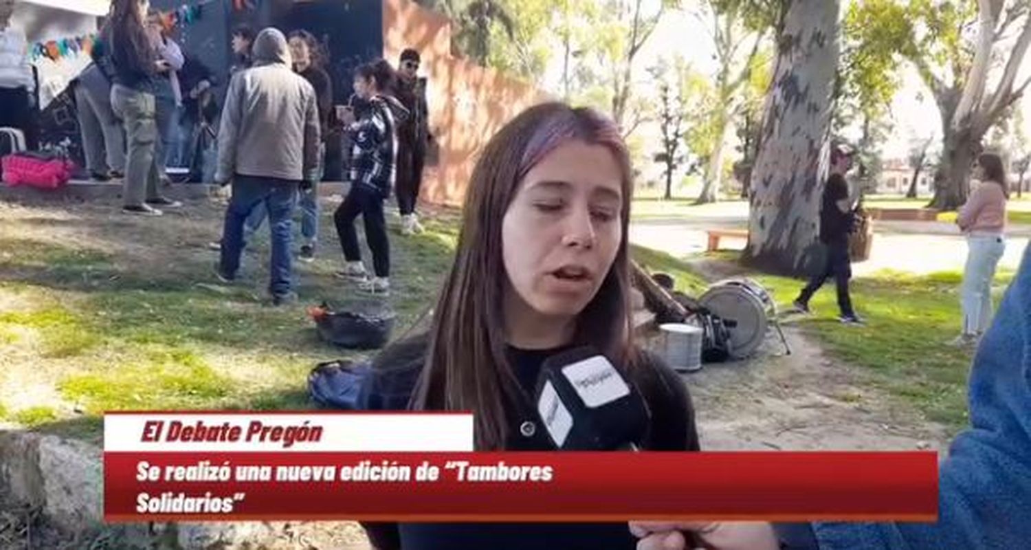 Se realizó una nueva edición de “Tambores Solidarios”