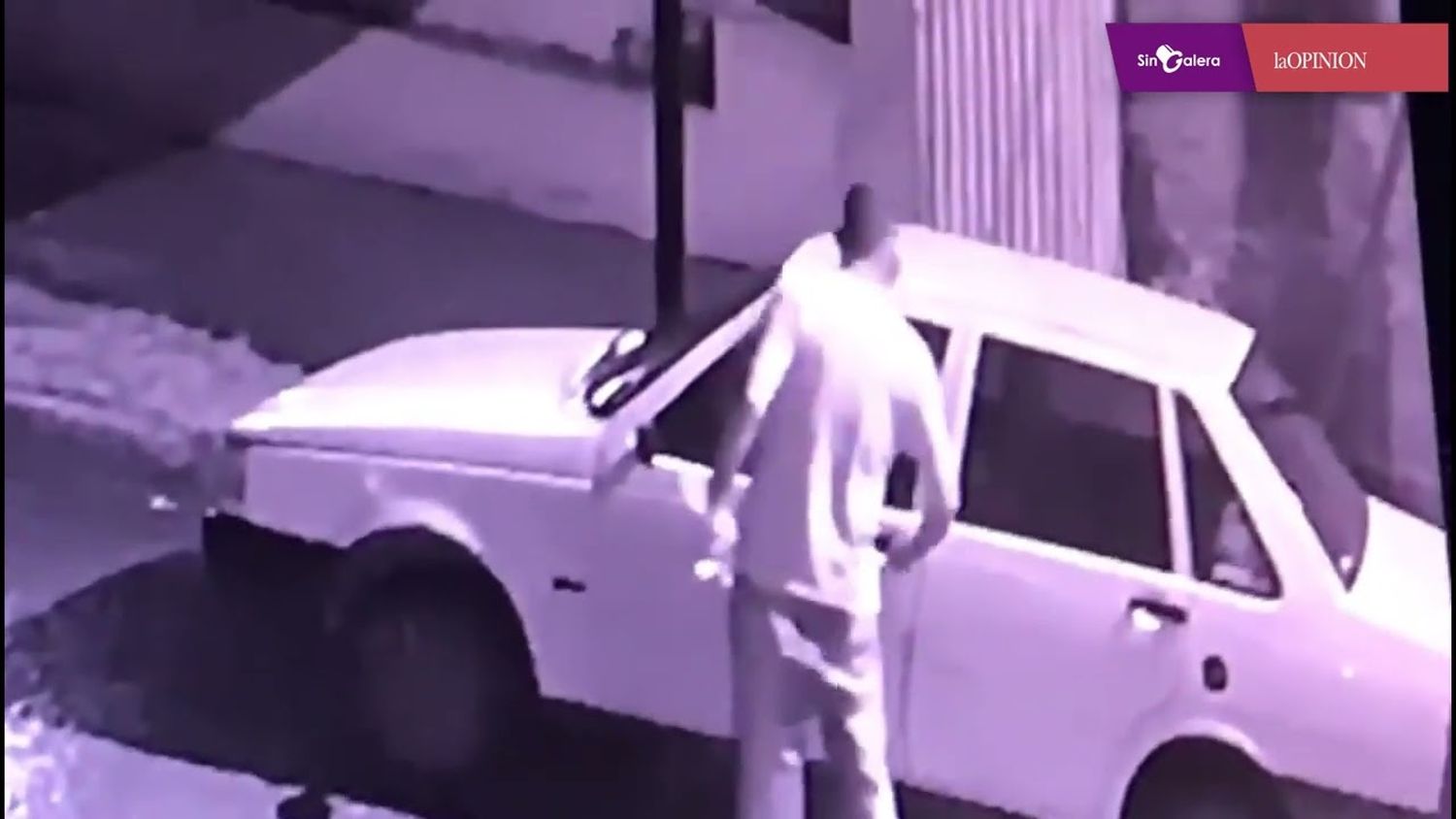 Video muestra cómo robó un auto en pleno centro la pareja de Tigre que fue detenida en un hotel
