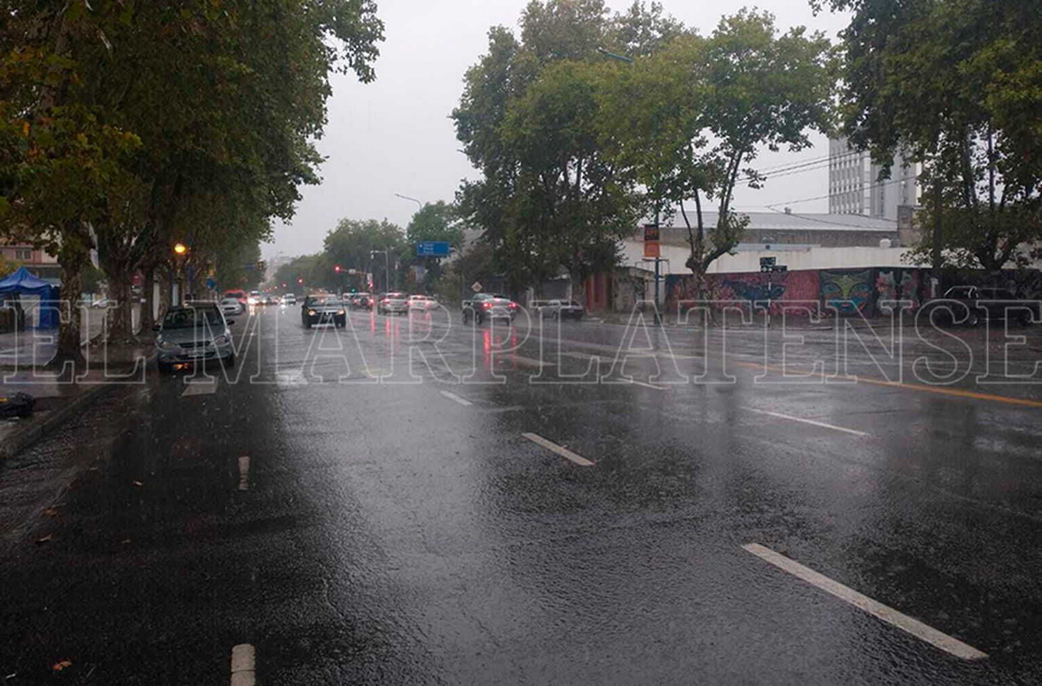 Emiten alerta amarilla por lluvias para Mar del Plata