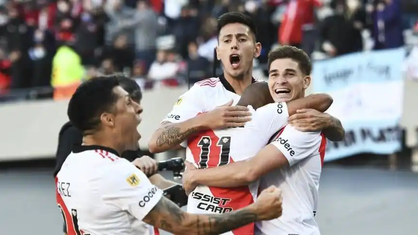 River le ganó a Boca y es puntero de la Liga Profesional