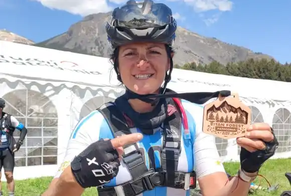 Corina Butti volvió a consagrarse en una competencia internacional de Mountain Bike