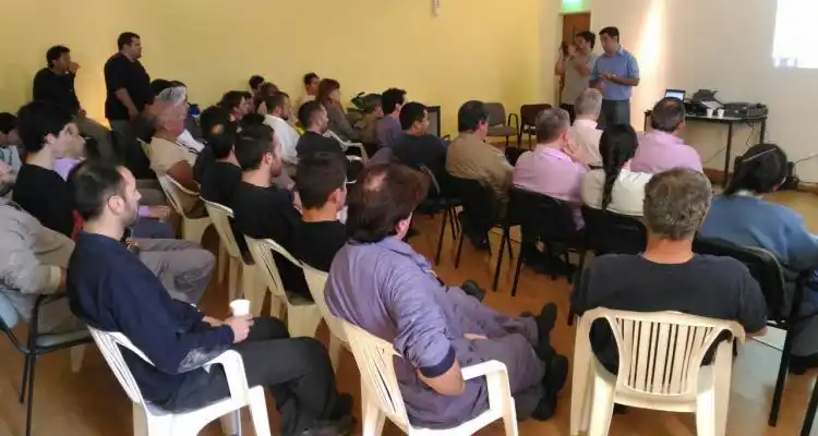 Municipio capacitó en seguridad vial a trabajadores de Arcor