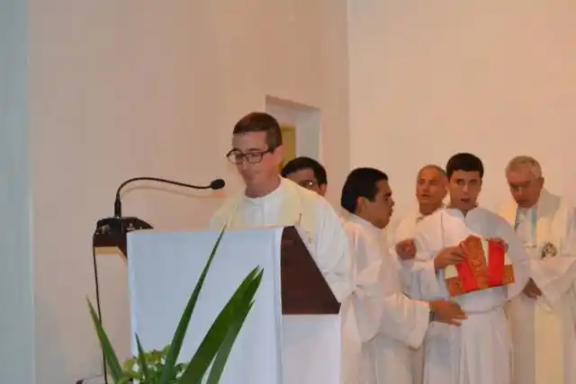 “Despertar”, el pedido del Párroco de Pompeya, Ezequiel Báez.
