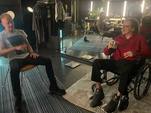 Charly García y Sting anunciaron una colaboración inédita que saldrá a la luz en octubre