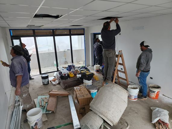 La obra de ampliación de la Escuela de Idiomas entró en la etapa final