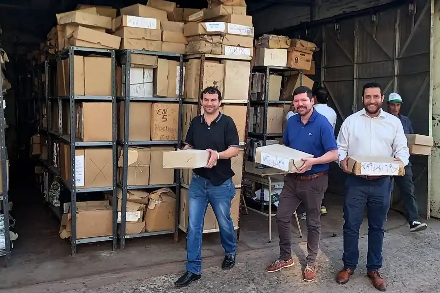 Despapelización: el Ministerio de Trabajo descartó más de 5 toneladas de papel