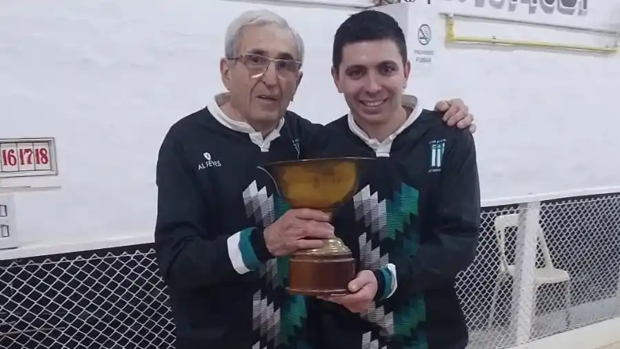 Arnaiz y Abdala integraron la dupla ganadora.